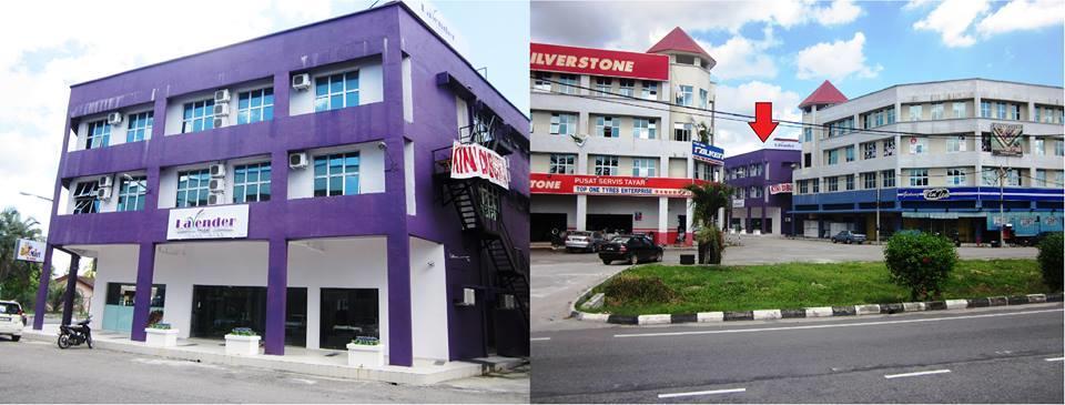 Lavender Hotel Teluk Intan Exterior foto